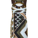 Pucci Vivara print silk dress