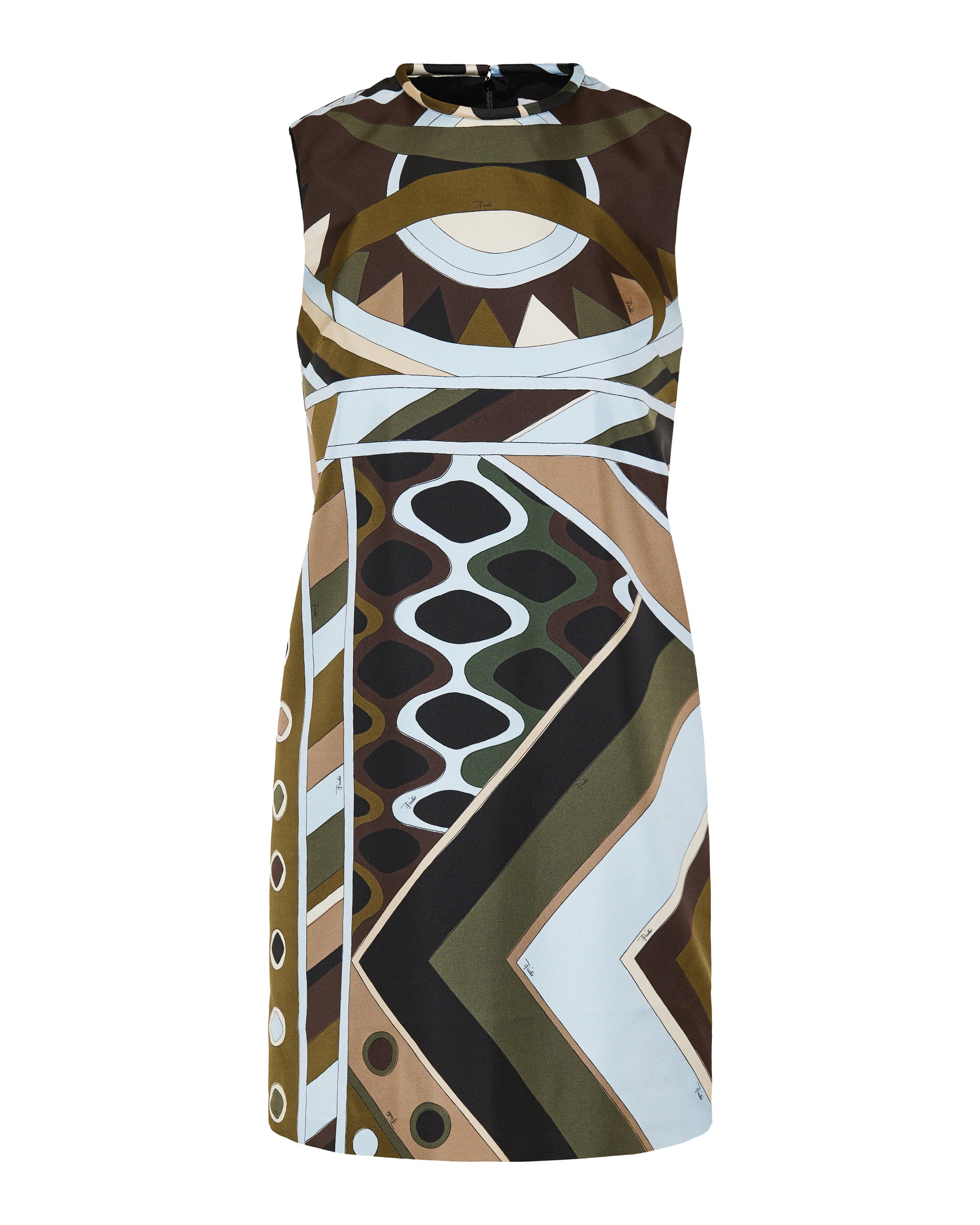 Pucci Vivara print silk dress – Luisa World