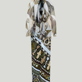 Pucci Occhi print satin and chiffon dress