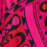 Pucci Soleil print one-shoulder dress