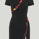 Pucci Off-shoulder mini dress