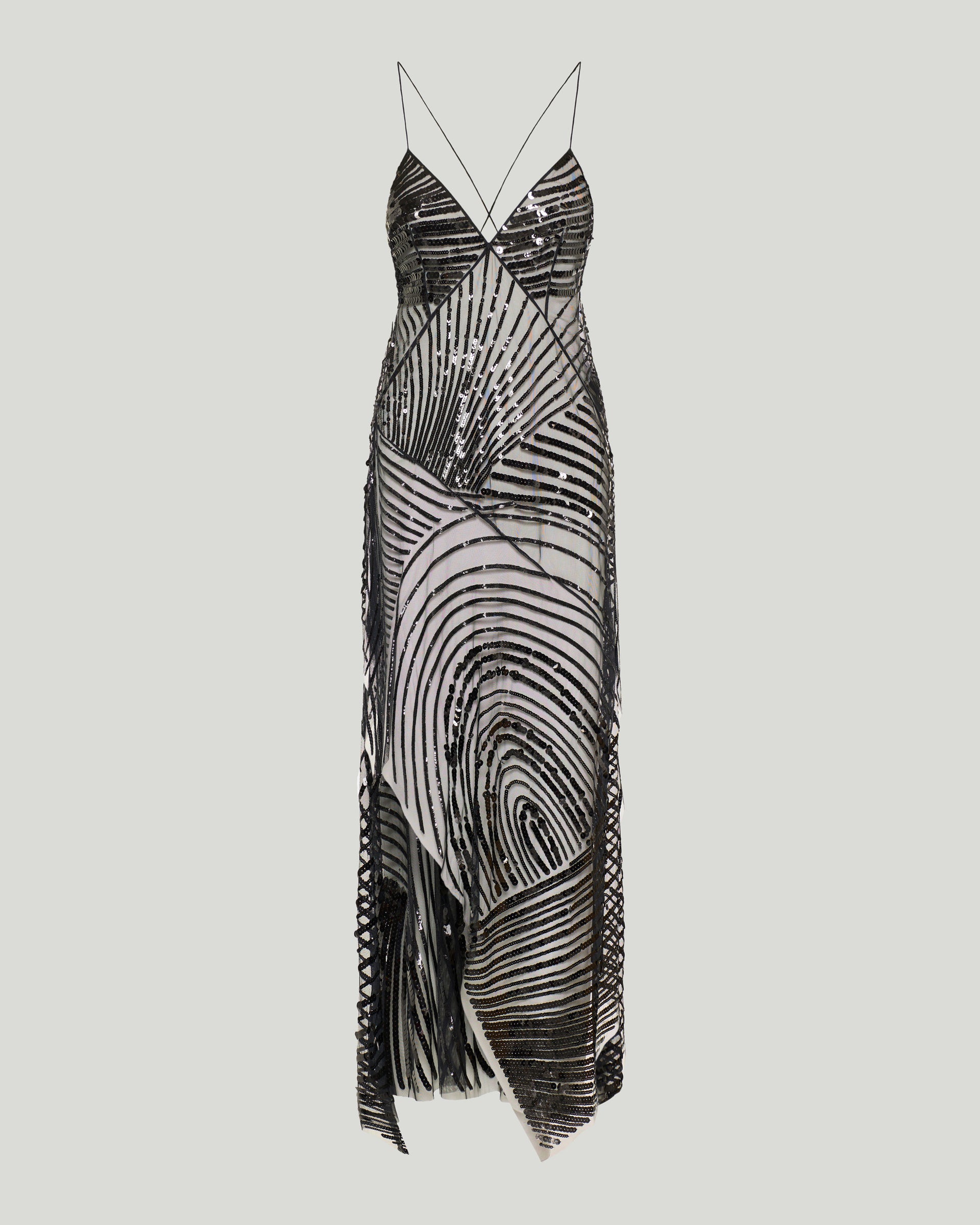 luisa embroidered midi dress Embroidered Tulle Midi Dress 38