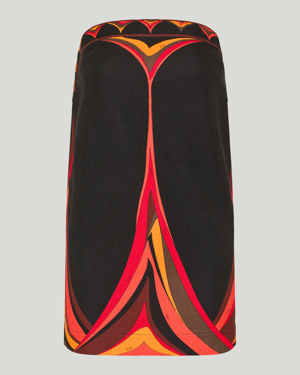 Pucci Fari print cotton and linen dress