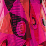 Pucci Occhi print satin and chiffon dress
