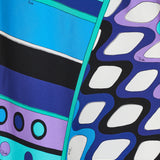 Pucci Vivara print one-shoulder silk dress