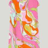 Pucci Orchidee print cotton terry dress