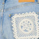Island’s diary denim shorts