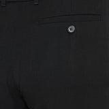 Slim‑fit wool trousers