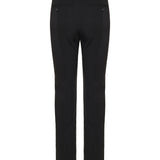 Slim‑fit wool trousers