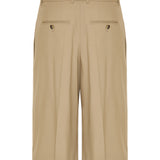 Ami Paris Low-rise bermuda shorts