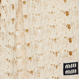 Miu Miu Cotton mini skirt