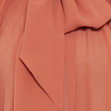 Saint Laurent Lavallière silk romper