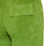 Stouls Gege suede flared trousers