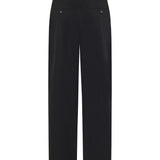 Relaxed twill trousers