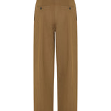 Relaxed twill trousers