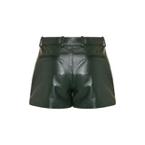 Gucci Leather bermuda shorts