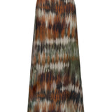 New Intermingled Ideas printed silk-georgette maxi skirt