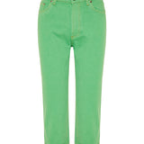 Versace High-rise capri jeans