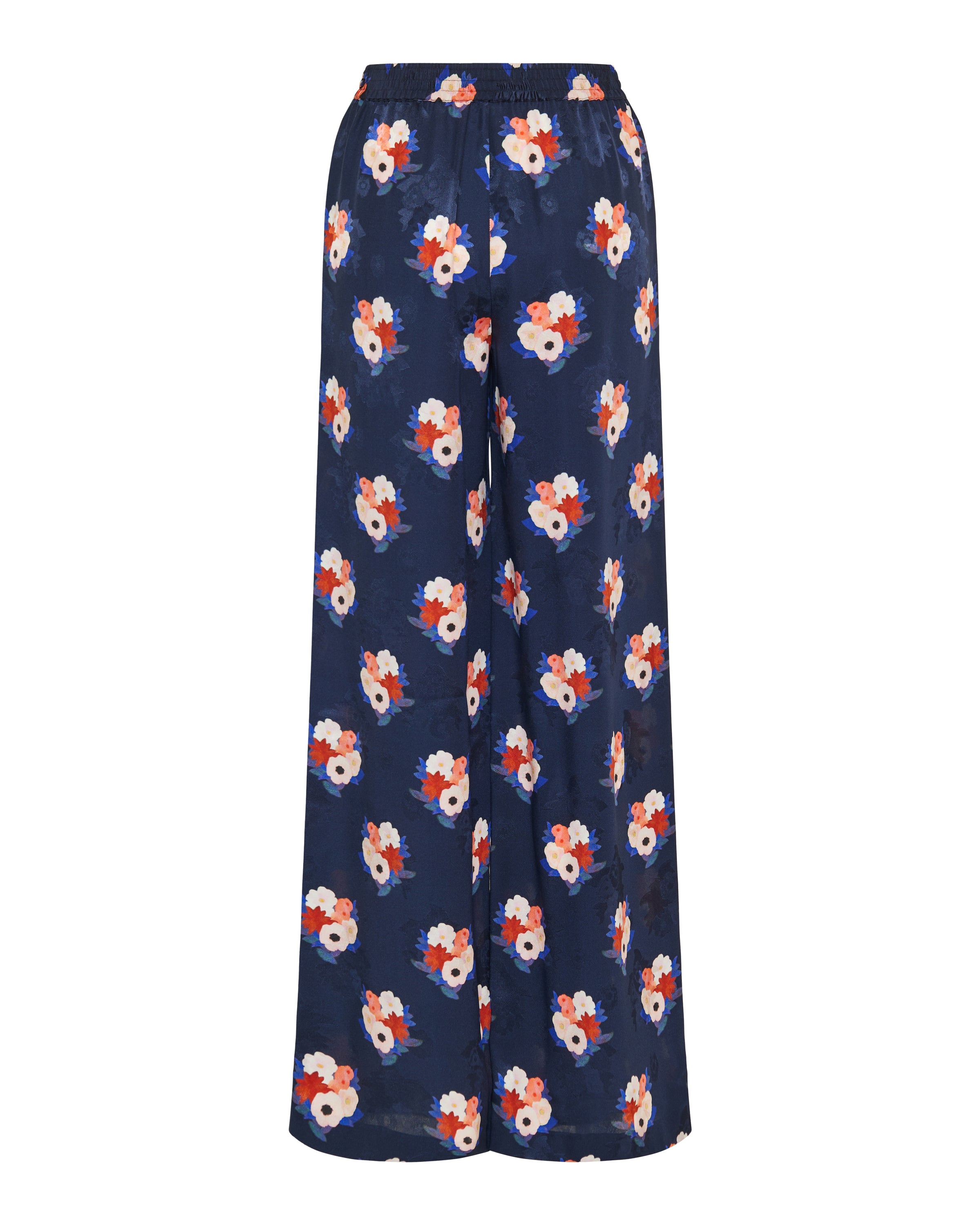 FENDI 花柄リラックスフィットパンツ Fendi Floral silk trousers – Luisa World