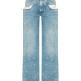 Maison Margiela Contrast-pocket straight-leg jeans