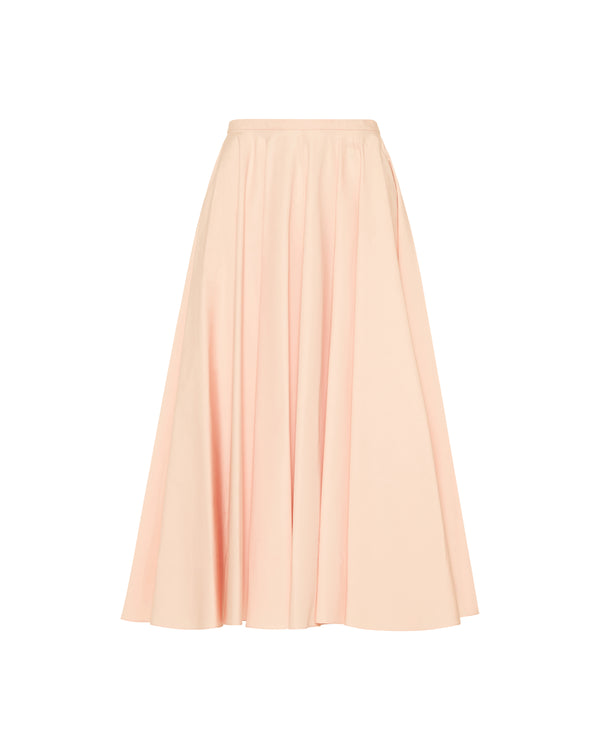 Givenchy Poplin circular long skirt