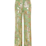 Valentino Garavani Floral jacquard trousers