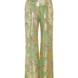 Valentino Garavani Floral jacquard trousers