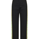 Logo side-panel tailored trousers