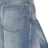 Alaïa Ruffle-hem denim jeans