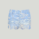 Pucci Tela printed cotton scalloped shorts