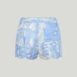 Pucci Tela printed cotton scalloped shorts