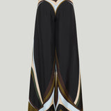 Pucci Printed silk twill wide-leg trousers