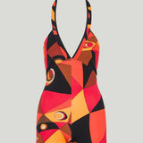 Pucci Occhi halterneck jersey romper