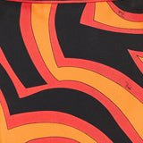 Pucci Labirinto print silk scarf mini skirt