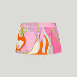 Pucci Printed cotton-terry shorts