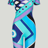 Pucci Vivara print jumpsuit