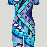 Pucci Vivara print jumpsuit