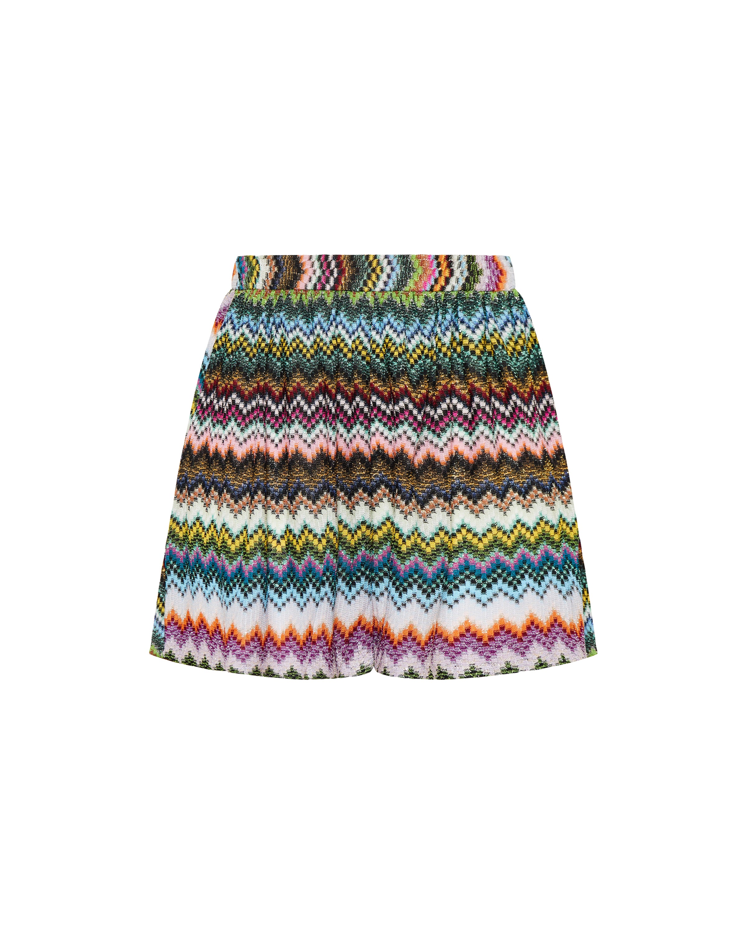 Missoni Zigzag lamé viscose shorts – Luisa World