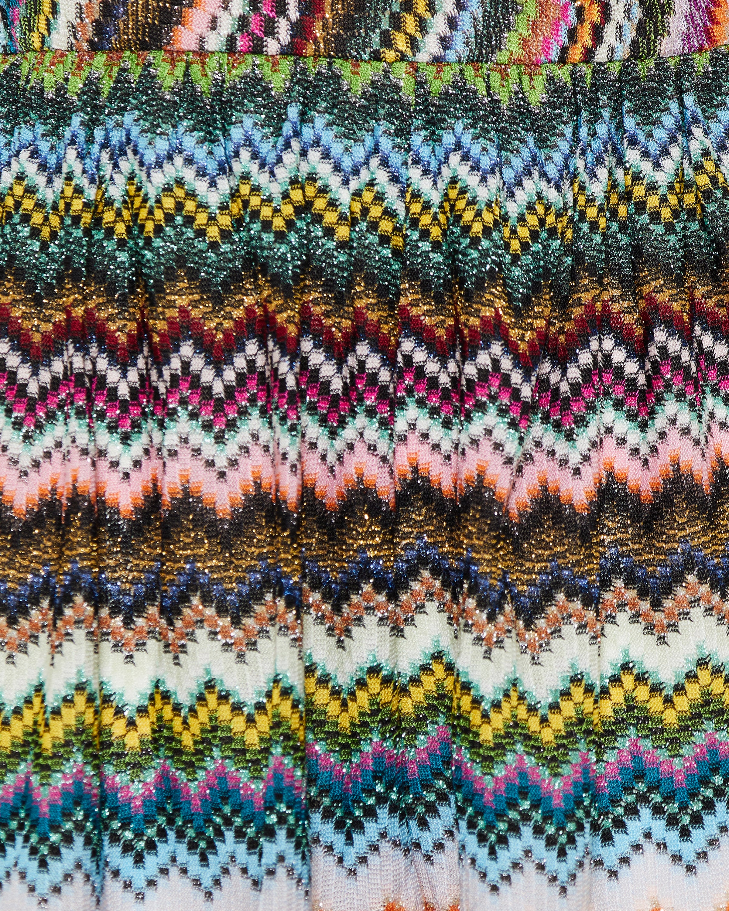 Missoni Zigzag lamé viscose shorts – Luisa World
