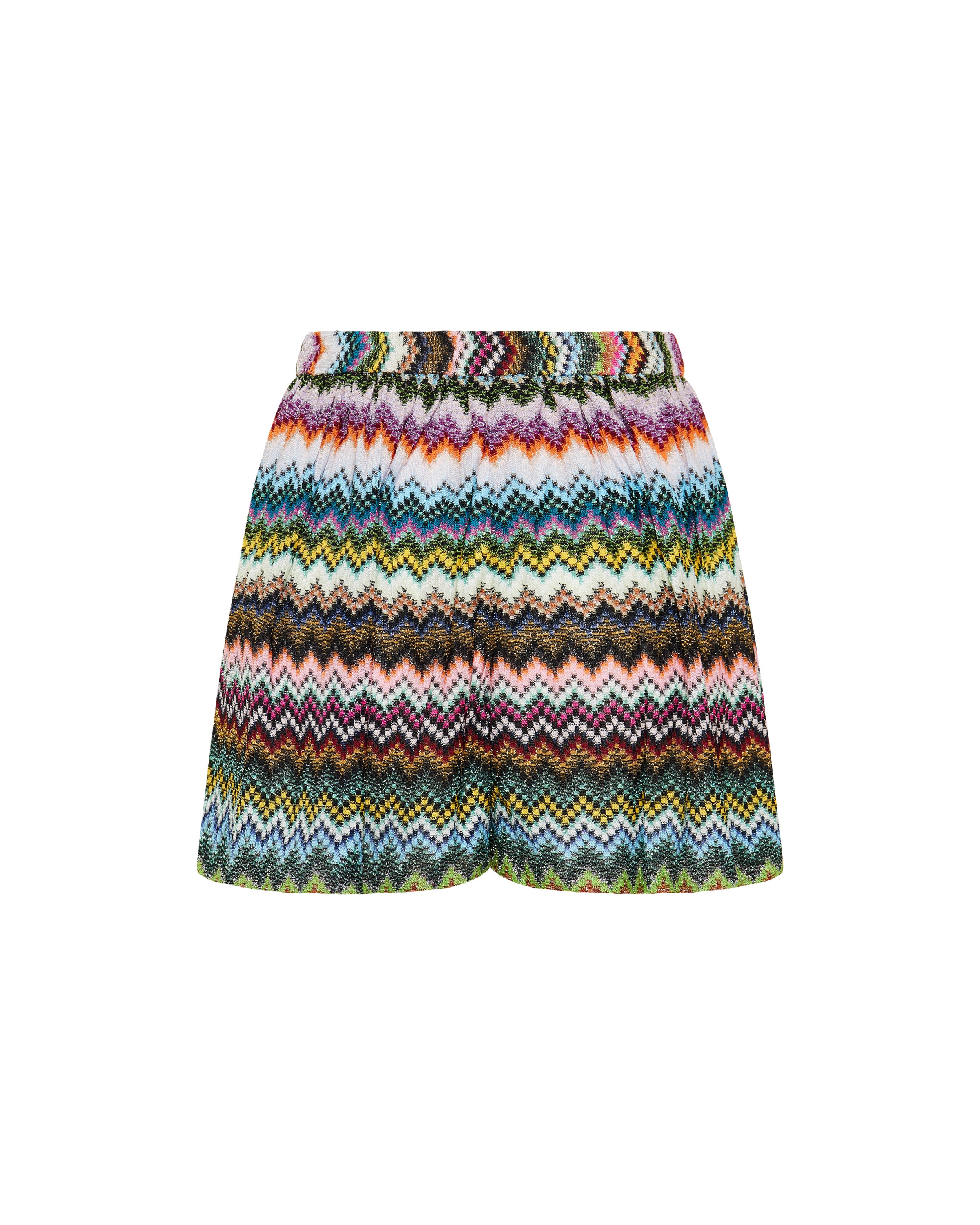 Missoni Zigzag lamé viscose shorts – Luisa World