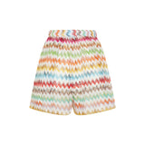 Missoni Zigzag lamé viscose shorts
