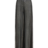 Missoni wide-leg raschel workmanship trousers