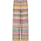 Missoni Zigzag lamé flared trousers