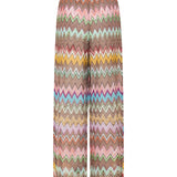 Missoni Zigzag lamé flared trousers
