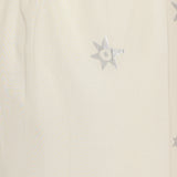Kyr Lakis Silver star print cotton shorts