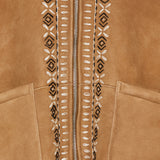 Valley  leather-shearling jacket