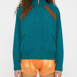 Cassandre nylon faille windbreaker jacket