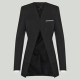 Tom Ford Collarless blazer