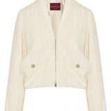 Gucci Cotton-blend boucle jacket