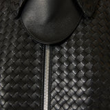Bottega Veneta Intrecciato leather jacket